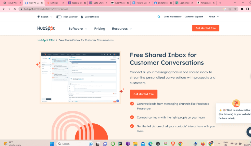 HubSpot Conversations - Unified Inbox for Seamless Interaction