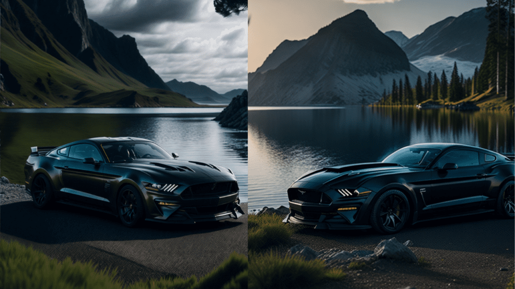 Mustang GTD  Moutain  view